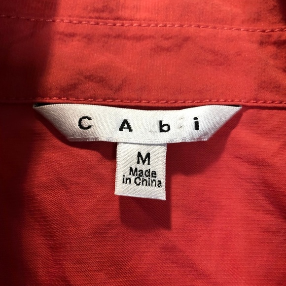 Cabi 913 Coral Pink Cropped Moto Scooter Jacket - Picture 7 of 8